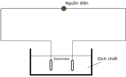 Sơ đồ thiết bị chiết xuất Ohmic Heating